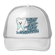 Orthodontiste d'hygiéniste de dentiste casquettes