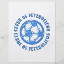 OS Futebolicos de Clube Prospectus Personnalisés