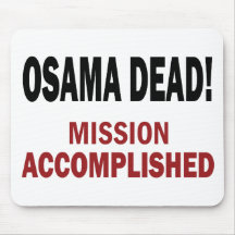 OSAMA MORT ! TAPIS DE SOURIS