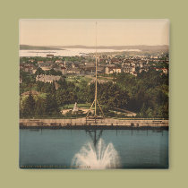 Oslo de parc de St Hanshaugen, Norvège magnets