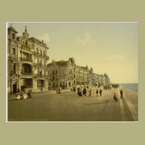 Ostende - le remblai cartes postales
