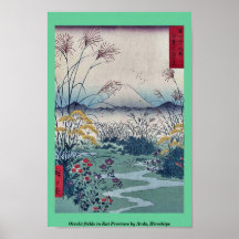 Otsuki met en place en province de Kai par Ando, H Posters