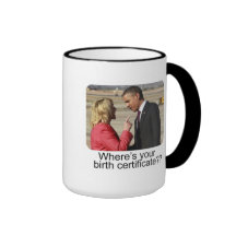 Où est votre acte de naissance ? ? mugs à café