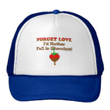 Oubliez l'amour que je tomberais plutôt en chocola casquettes de camionneur