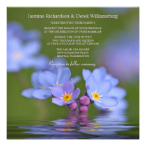 Oubliez-moi pas des invitations de mariage de phot invitations