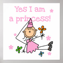 Oui je suis une princesse affiches