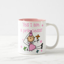 Oui je suis une princesse mugs à café