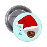 Oui, la Virginie, il y a un père noël noir Badges Avec Agrafe