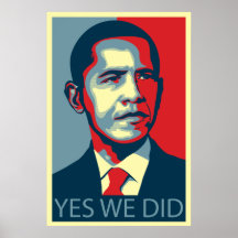 Oui nous avons fait posters