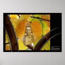 OURS BLANC POSTERS