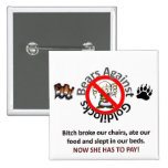 Ours contre Goldilocks 2 Badge Avec Épingle