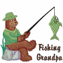 Ours de grand-papa de pêche