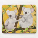 Ours de koala doux tapis de souris