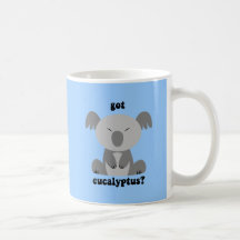 Ours de koala drôle tasses