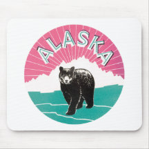 Ours de l'Alaska Tapis De Souris