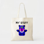 Ours de nounours bleu sacs fourre-tout
