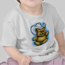 Ours de nounours de cowboy t-shirts