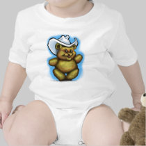 Ours de nounours de cowboy t-shirts