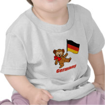Ours de nounours de l'Allemagne T-shirts