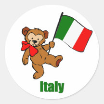 Ours de nounours de l'Italie Adhésif