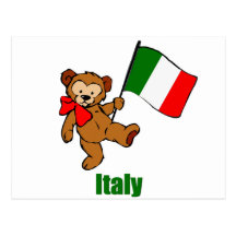 Ours de nounours de l'Italie Carte Postale