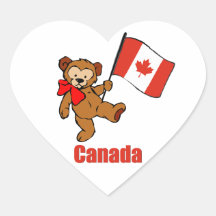 Ours de nounours du Canada Autocollants