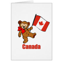 Ours de nounours du Canada Cartes