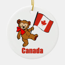 Ours de nounours du Canada Décorations De Noël