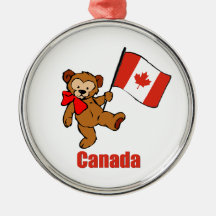 Ours de nounours du Canada Ornements
