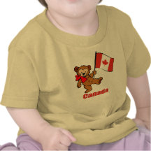 Ours de nounours du Canada T-shirts