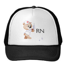 Ours d'infirmière casquette de camionneur
