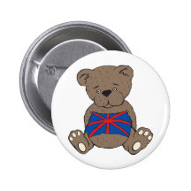 Ours d'Union Jack Pin's