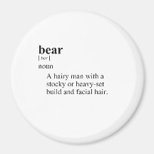 OURS MAGNETS POUR RÉFRIGÉRATEUR