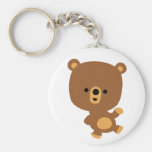 Ours mignon Keychain de "bon Vibe" de bande dessin porte-clés