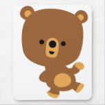 Ours mignon Mousepad de "bon Vibe" de bande dessin tapis de souris