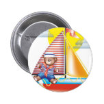 ours nautique badges avec agrafe