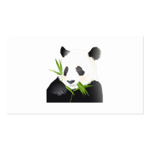 Ours panda carte de visite