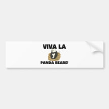 Ours panda de La de vivats Autocollant Pour Voiture