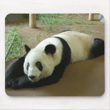Ours panda géant Mousepad Tapis De Souris