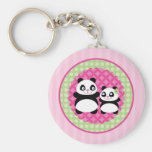 Ours panda Keychain de fille Porte-clé