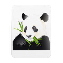 Ours panda magnet souple