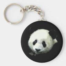Ours panda porte-clefs