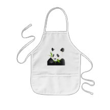 Ours panda tablier