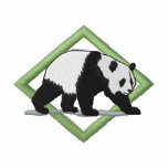 Ours panda vestes brodées