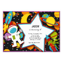 Outerspace Invitations