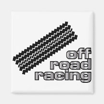 Outre de la course sur route - 4x4 à quatre roues  magnets pour réfrigérateur