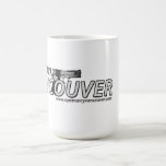 Ouvert portez la grande tasse de café de Vancouver