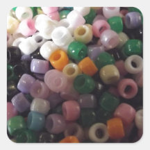 Ouvrage de la photo de perles autocollants