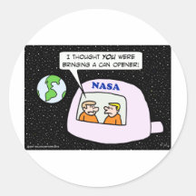 ouvreur de boîte d'astronautes de l'espace de la N Autocollants