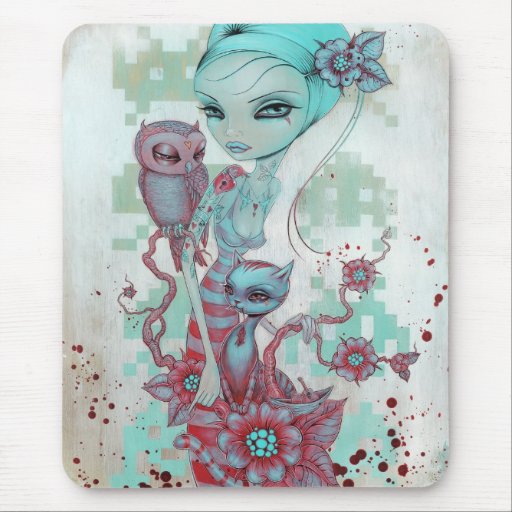 Owl&Pussycat Mousepad Tapis De Souris